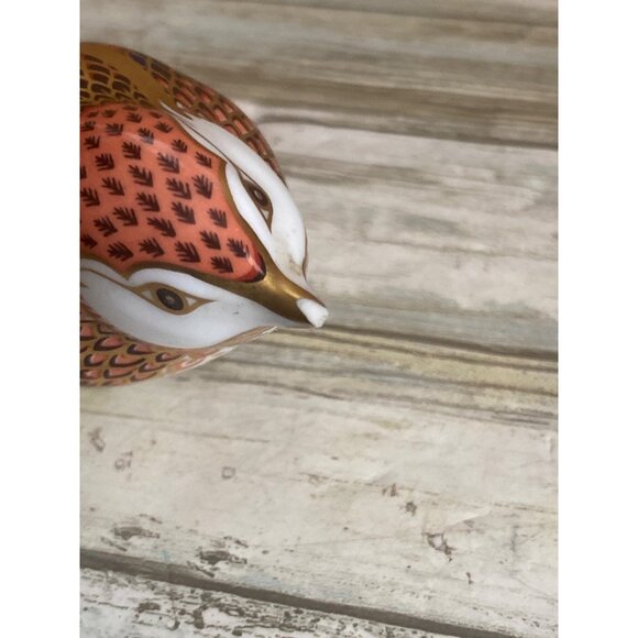 1997 Royal Crown Derby Jenny Wren Bird Paperweight with Gold Stopper – FLAW - Picture 8 of 8